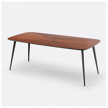 Стол обеденный в винтажном стиле на 8 персон Watford  8 персоны каштановый