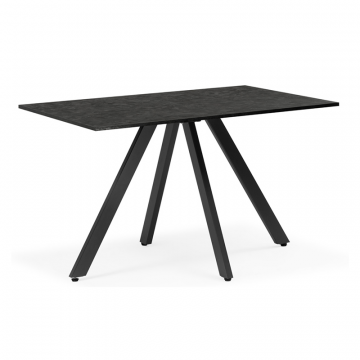 Деревянный стол Keon 116(155,5)x77 раздвижной малави / серый