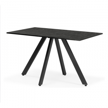 Деревянный стол Keon 116(155,5)x77 раздвижной малави / серый