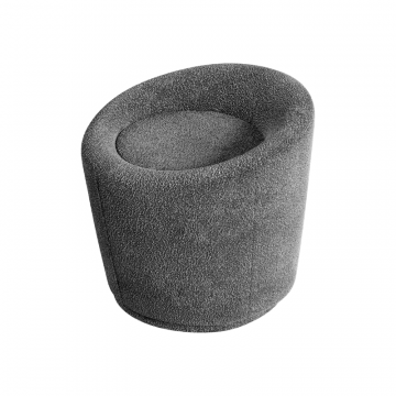 Пуф E5.3 (серый, букле)