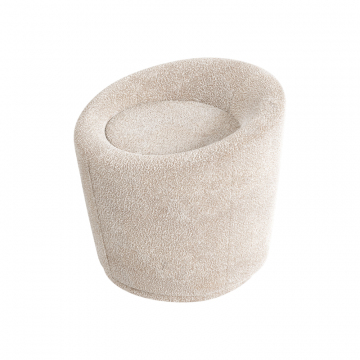 Пуф E5.3 (молочный, букле)