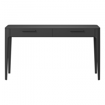 Консоль Type oak 2 ящика ширина 140 см (черный)