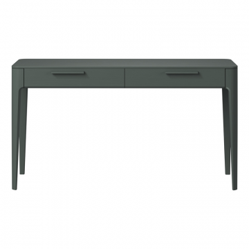 Консоль Type oak 2 ящика ширина 140 см (темно-серый)