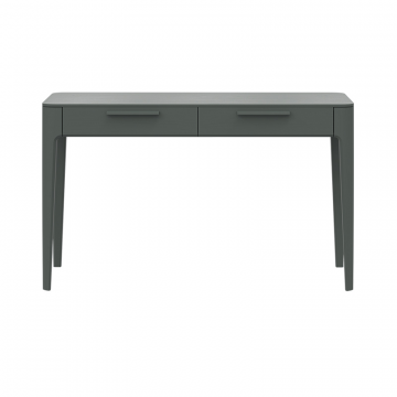 Консоль Type oak 2 ящика ширина 120 см (темно-серый)