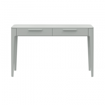 Консоль Type oak 2 ящика ширина 120 см (светло-серый)