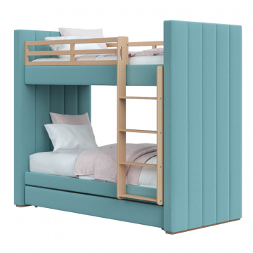 Кровать двухъярусная Cosy (бирюзовый)