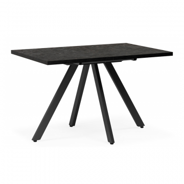 Деревянный стол Keon T32 116(155,5)х77 раздвижной малави / серый