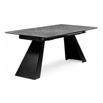 Керамический стол Стиг 180(230)Х90 baolai / черный