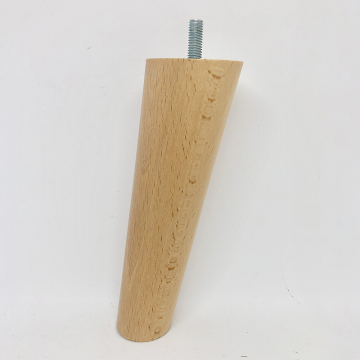 Комплект из 4 наклонных ножек для каркасов кроватей В15 см  единый размер каштановый