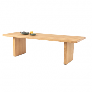 Стол обеденный 8 10 персон массив дуба Vova  10 персоны бежевый