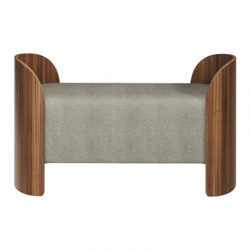 Банкетка Lagom 2 120 см (капучино, орех)