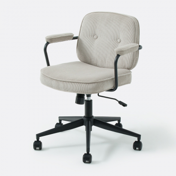 Кресло офисное винтажное Felipe  единый размер бежевый