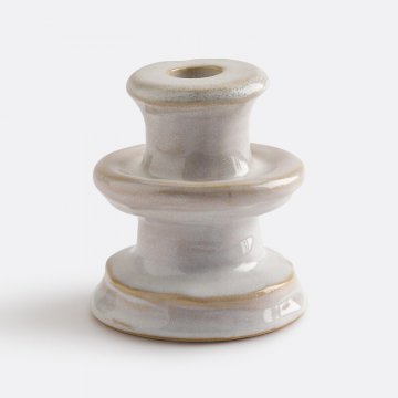 Подсвечник из керамики В103 см Thodri  единый размер белый