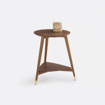 Столик в винтажном стиле Watford  единый размер каштановый