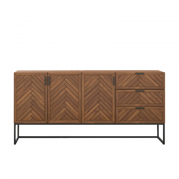 Шкаф с 3 дверцами и 3 ящиками NOTTINGHAM