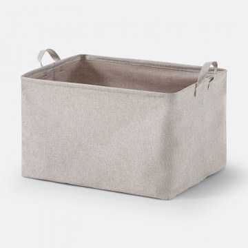 Корзина с эффектом льна Lihoa  единый размер серый