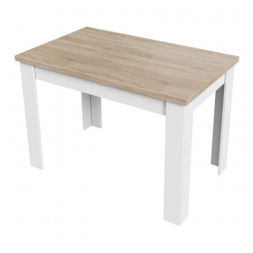 Стол Промо Тип 4 белый / дуб сонома светлый