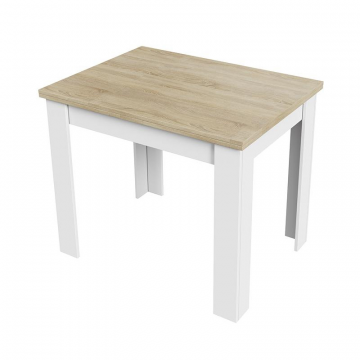 Стол Промо Тип 3 белый / дуб сонома светлый