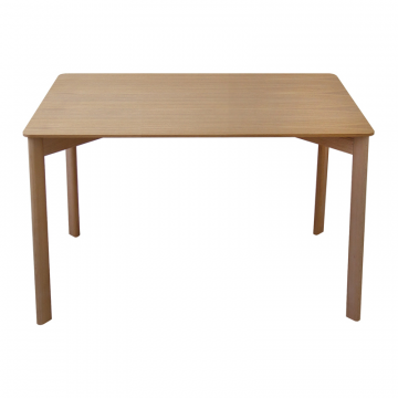 Стол обеденный Сross 120*80 см (натуральный дуб)