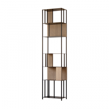 Сет №2 из панелей для стеллажа Stripe (натуральный дуб)