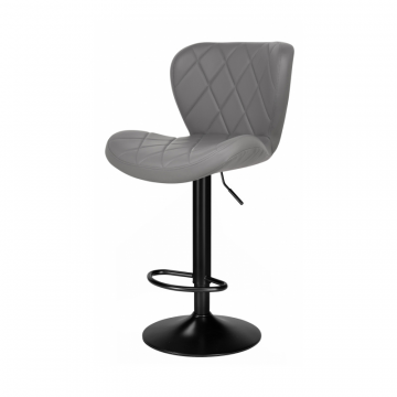 Барный стул Porch серый / черный