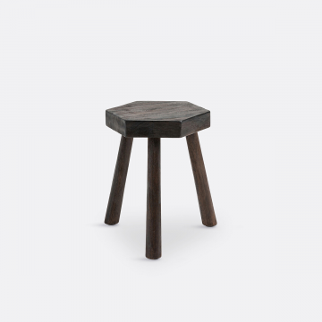 Табурет из массива красного дерева Tomati  единый размер бежевый