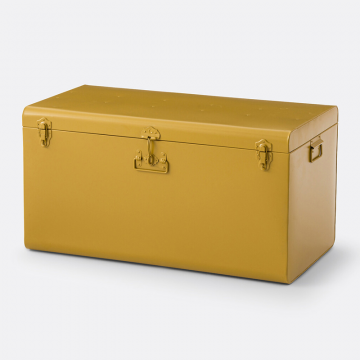 Сундук-ящик из металла XXL Masa  единый размер желтый