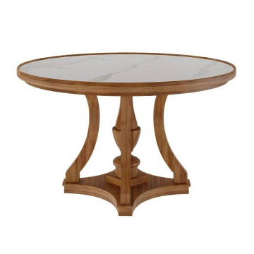 Стол Aspen 130, круглый, керамика матовая