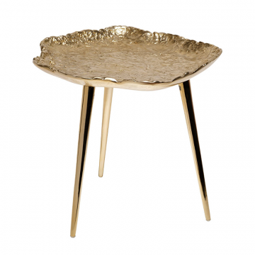 71PN-1400 Стол журнальный металл. цвет золото 43*43*39см