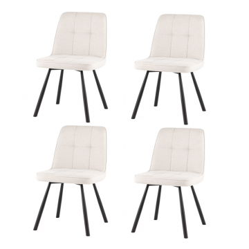Стул Trell кремовый 4 шт.