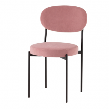 Стул Бриф DD велюр пыльно-розовый