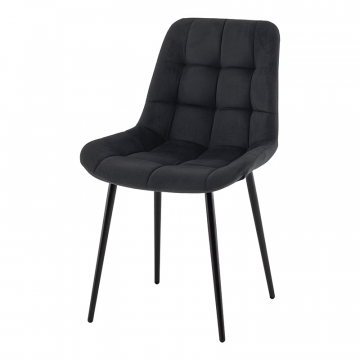 Стул Флекс N велюр черный