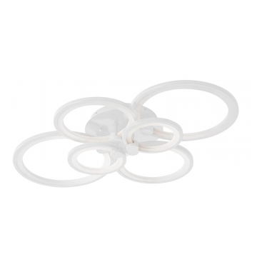 Люстра Oris 6 rings white