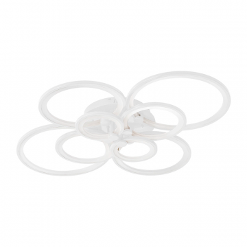 Люстра Oris 8 rings white