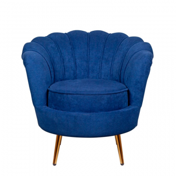 Низкое кресло Pearl Blue