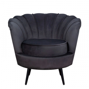 Низкое кресло Pearl Black V2