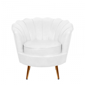 Низкое кресло Pearl White