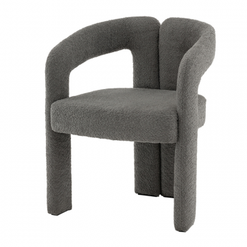 Стул Болинджер букле темно-серый