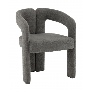 Стул Болинджер букле темно-серый
