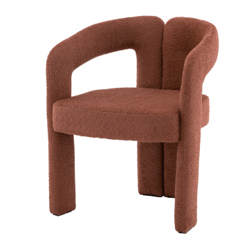 Стул Болинджер букле терракотовый