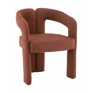 Стул Болинджер букле терракотовый