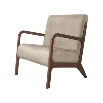 Низкое кресло Mody Taupe