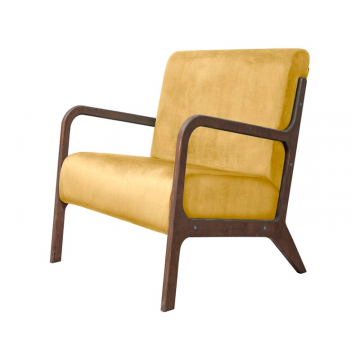 Низкое кресло Mody Yellow