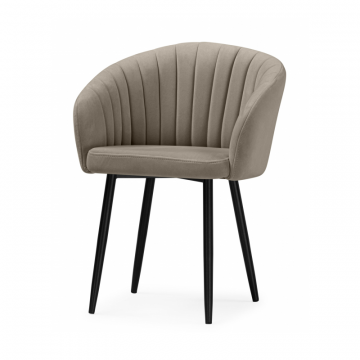 Стул на металлокаркасе Моншау marseille 13 / черный