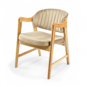 Кресло Никсон ткань В15 / дубовый