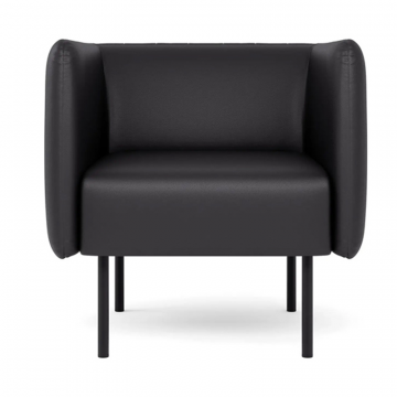 РИО Кресло тканевое черное