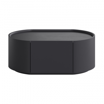 Тумба прикроватная Lagom 1 ящик ширина 60 см (черный)