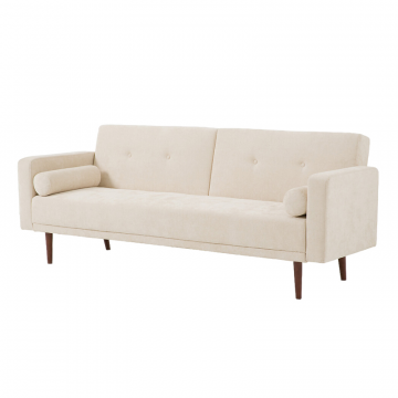 Раскладной 3-местный диван в обивке из шенилла Tuske  3 мест. бежевый