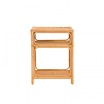 Прикроватный столик из ротанга Marrak бежевый