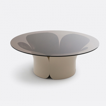 Журнальный стол в форме тюльпана Tessen единый размер бежевый